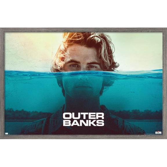 Netflix Outer Banks - Water Wall Poster, 22.375" x 34", Framed
