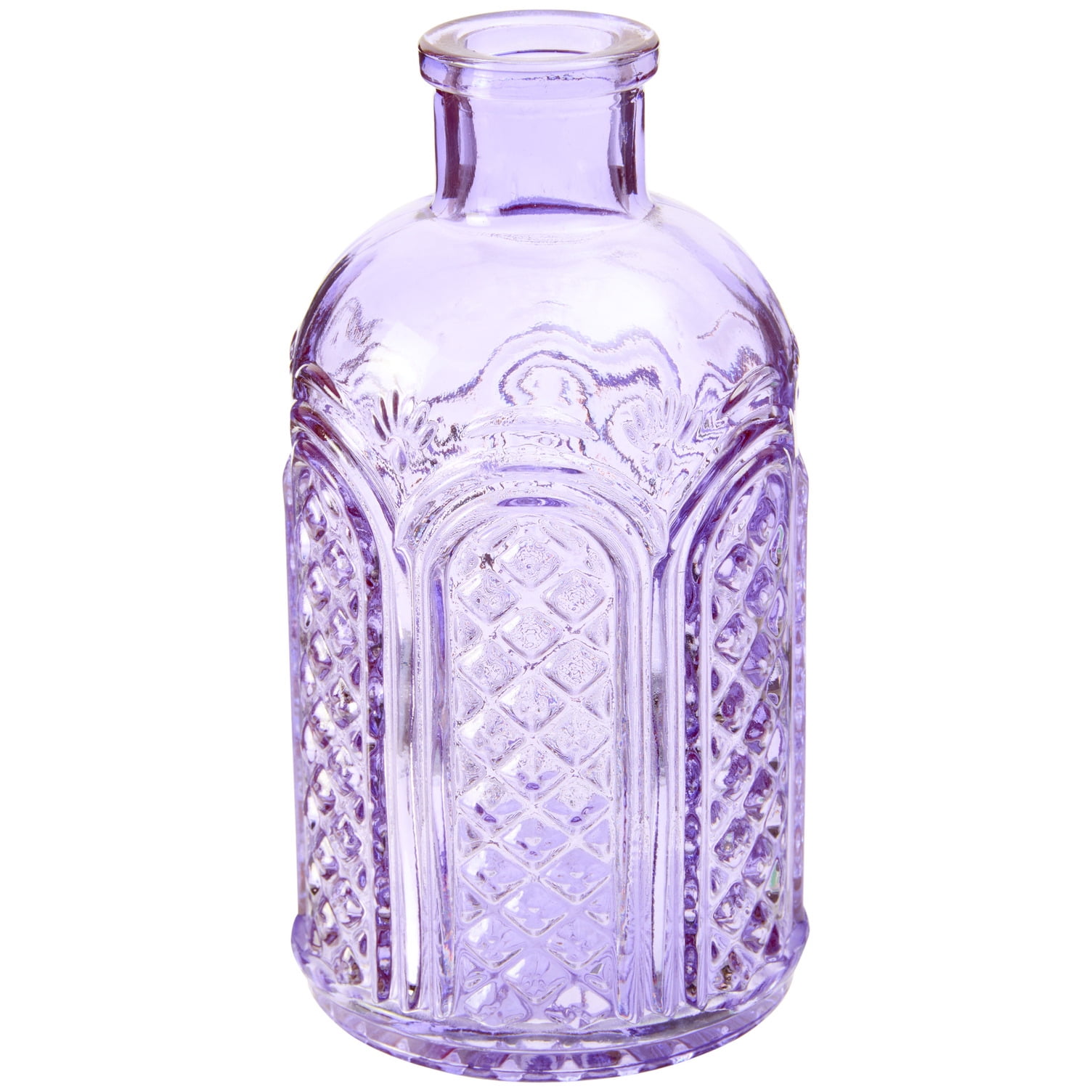 Bridgerton Glass Vase, Purple - Walmart.com