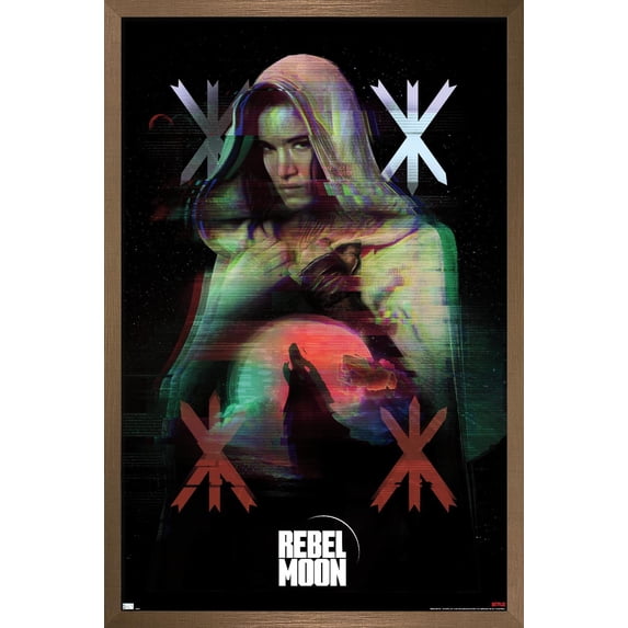 Netflix Rebel Moon: Part One - A Child Of Fire - Kora Wall Poster, 22.375" x 34" Framed