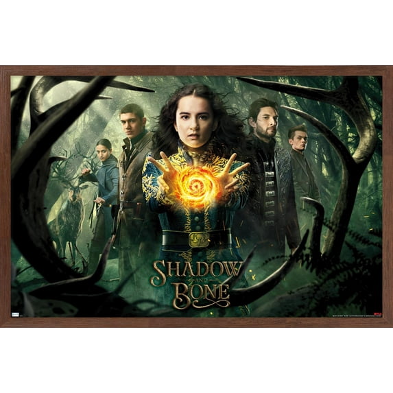Netflix Shadow & Bone - Horizontal Key Art Wall Poster, 14.725" x 22.375" Framed