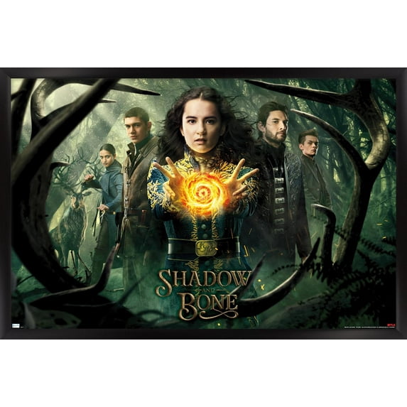 Netflix Shadow & Bone - Horizontal Key Art Wall Poster, 22.375" x 34" Framed