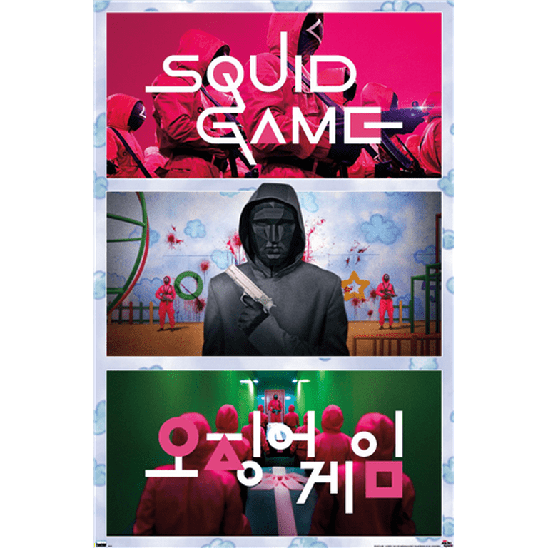 Squid Game Crowd Poster 61x91.5cm