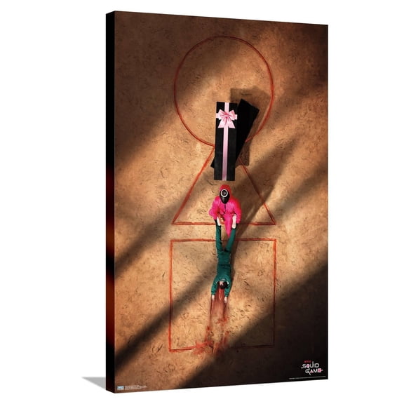 Netflix Squid Game - Field Canvas Wall Poster, 22.375" x 34"