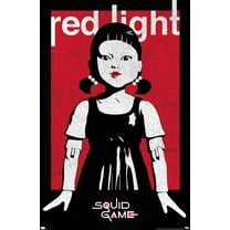 Netflix Squid Game - Red Light Wall Poster, 22.375" x 34"