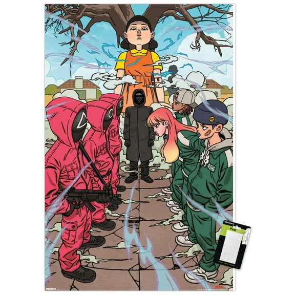 Netflix Squid Game: Season 3 (2025) - Bazbon Wall Poster, 22.375" x 34"