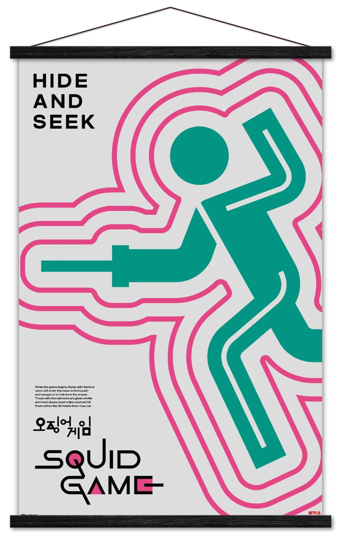 Netflix Squid Game: Season 3 (2025) - Hide & Seek Wall Poster with ...