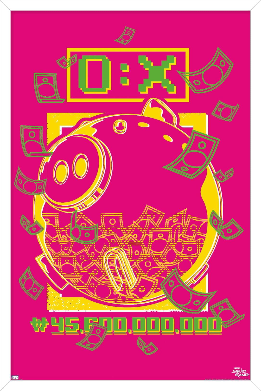Netflix Squid Game - Winner Wall Poster, 22.375" x 34" Framed