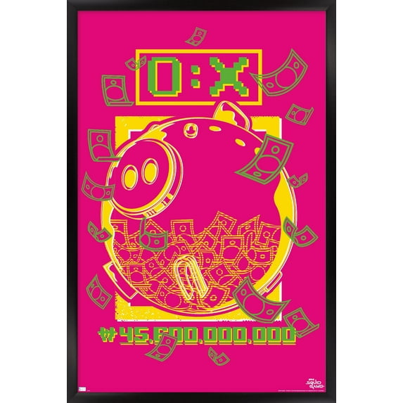 Netflix Squid Game - Winner Wall Poster, 22.375" x 34" Framed