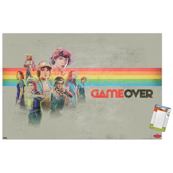 Netflix Stranger Things 3 - Game Over Wall Poster, 22.375" x 34"