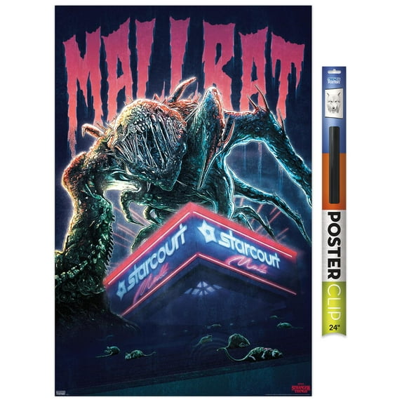 Netflix Stranger Things 3 - Mallrat Wall Poster, 22.375" x 34"