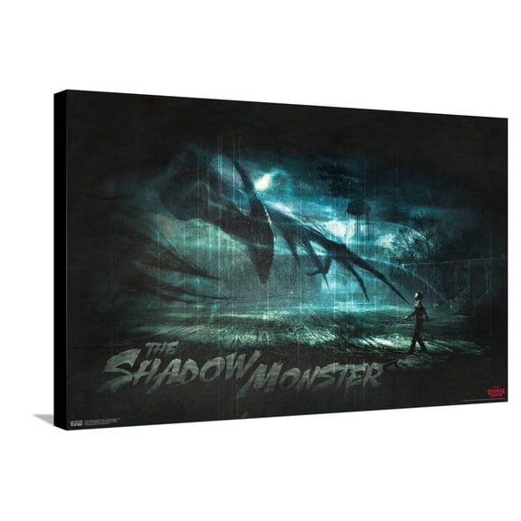 Netflix Stranger Things 3 - The Shadow Monster Canvas Wall Poster, 22.375" x 34"