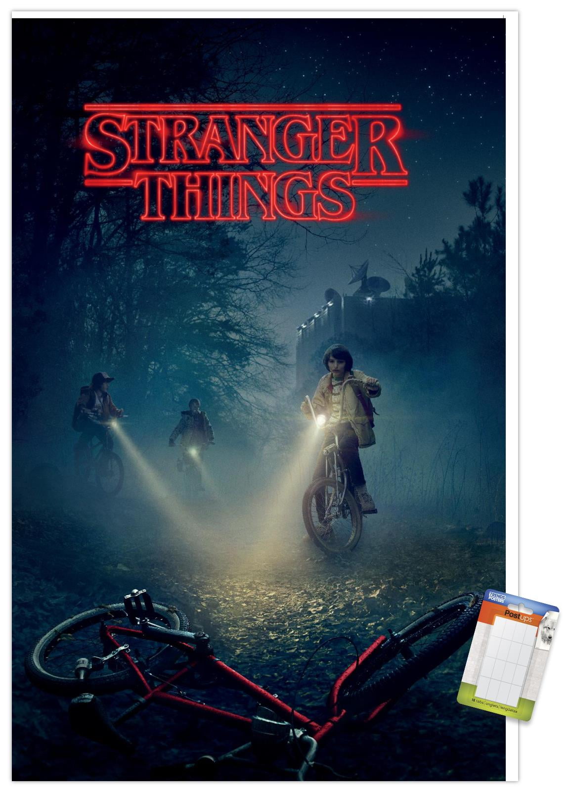 Netflix Stranger Things - Bikes Wall Poster, 22.375