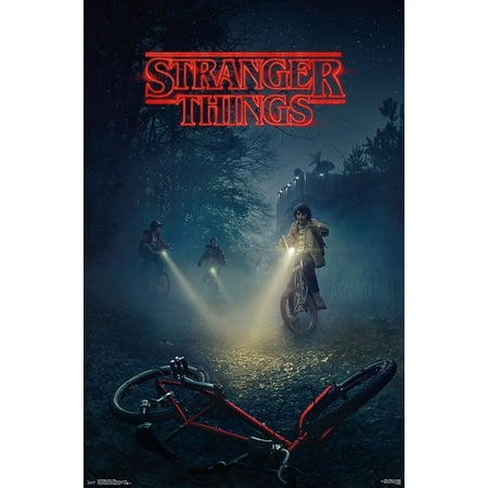 Netflix Stranger Things - Bikes Wall Poster, 22.375" x 34"
