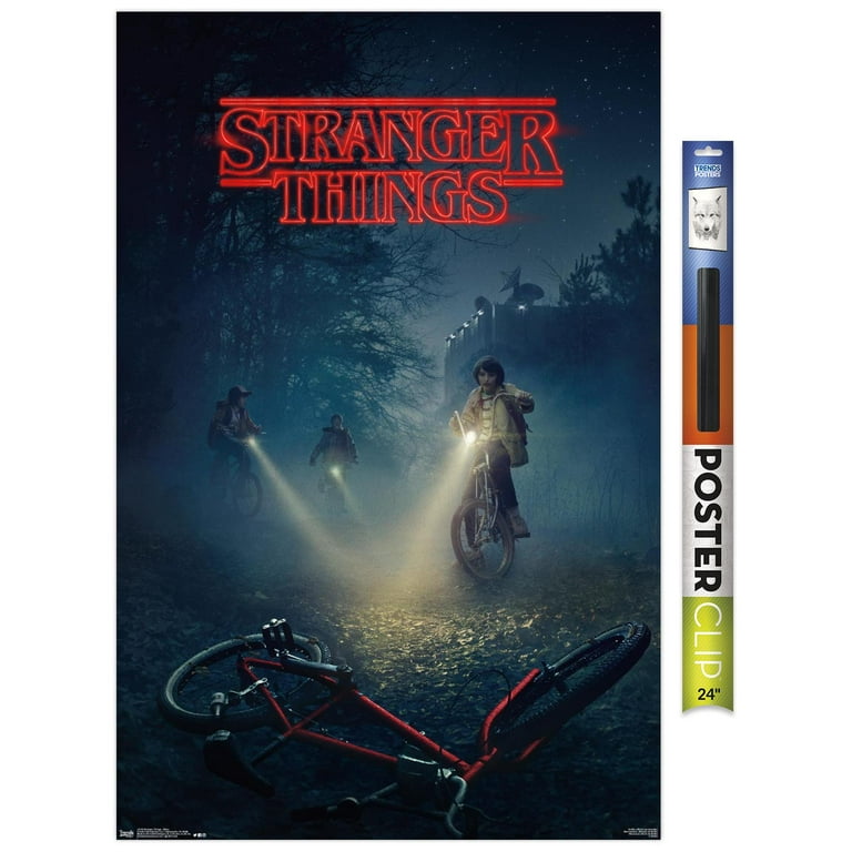 STRANGER THINGS ポスター Netflix Stranger Things - One Sheet Wall Poster with Push Pins