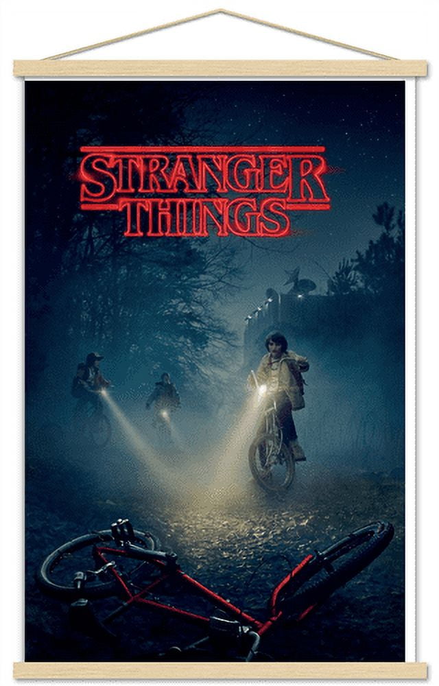 Netflix Stranger Things - Bikes Wall Poster, 22.375