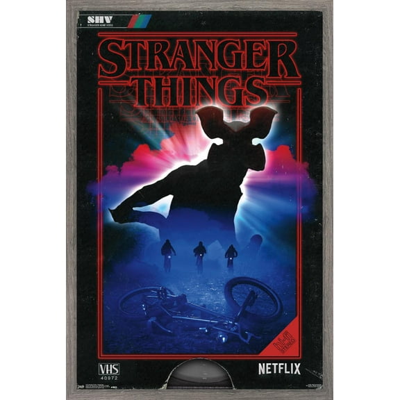Netflix Stranger Things - Demogorgon Wall Poster, 22.375" x 34", Framed
