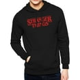 thumbnail image 1 of Netflix Stranger Things Men's Logo Long Sleeve Graphic Hoodie Sweatshirt with Pocket, 1 of 3