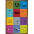 thumbnail image 1 of Netflix Stranger Things - Minimalist Icons Wall Poster, 22.375" x 34", Framed, 1 of 3