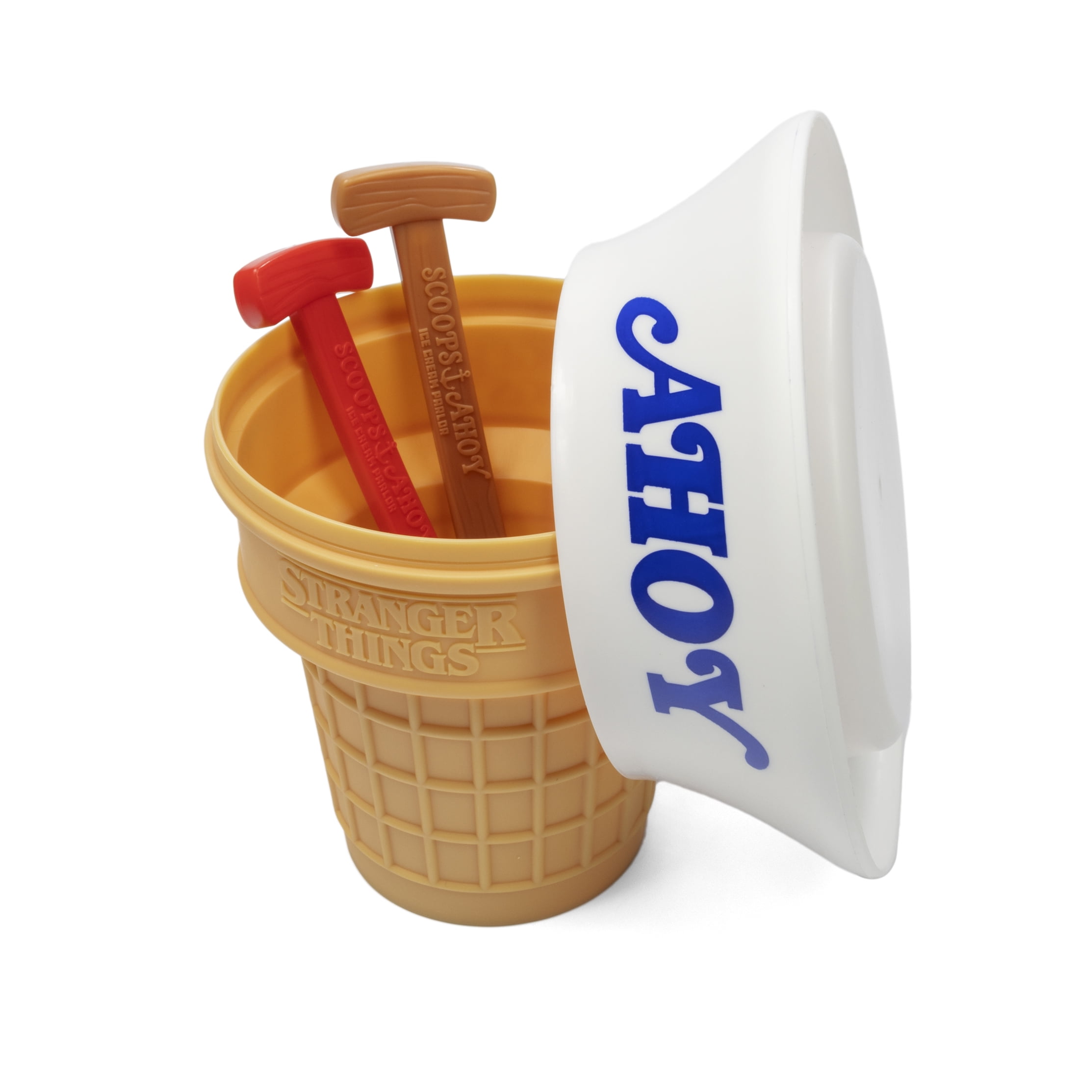 Netflix Stranger Things Official Scoops Ahoy Ice Cream Bowl
