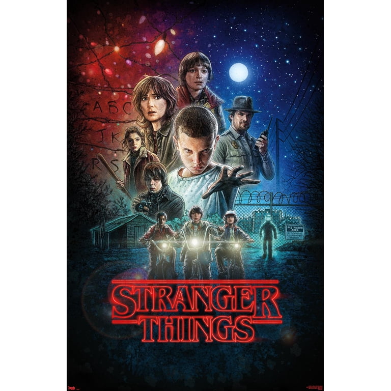 STRANGER THINGS ポスター Netflix Stranger Things - One Sheet Wall Poster, 22.375