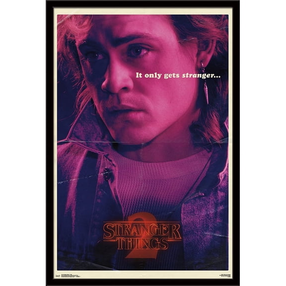 Netflix Stranger Things: Season 2 - Billy Wall Poster, 22.375" x 34", Framed