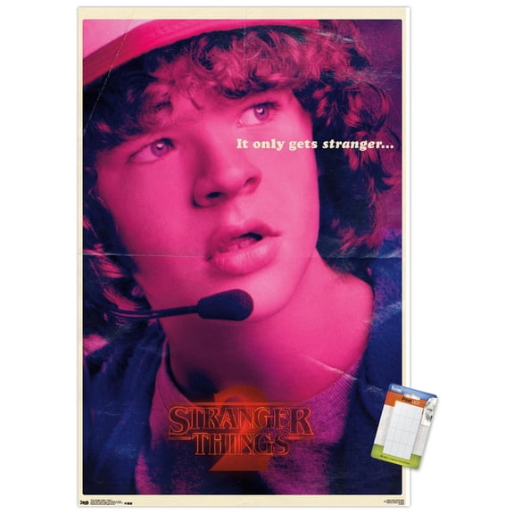 Netflix Stranger Things: Season 2 - Dustin Wall Poster, 14.725" x 22.375"