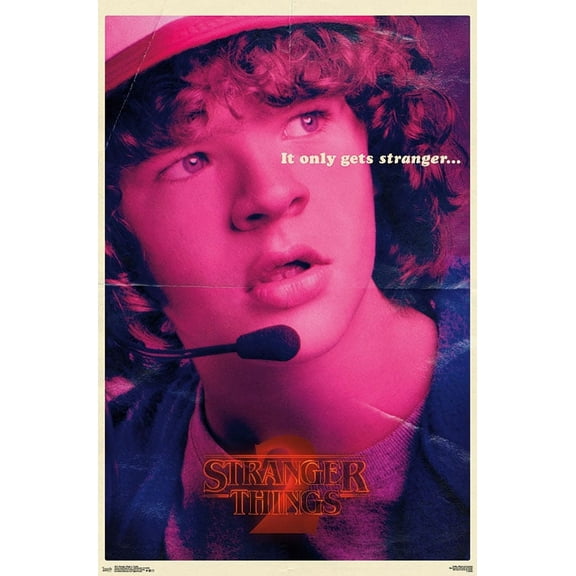 Netflix Stranger Things: Season 2 - Dustin Wall Poster, 22.375" x 34"