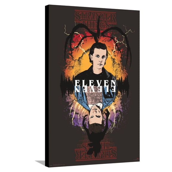 Netflix Stranger Things: Season 2 - Eleven Flip Canvas Wall Poster, 22.375" x 34"