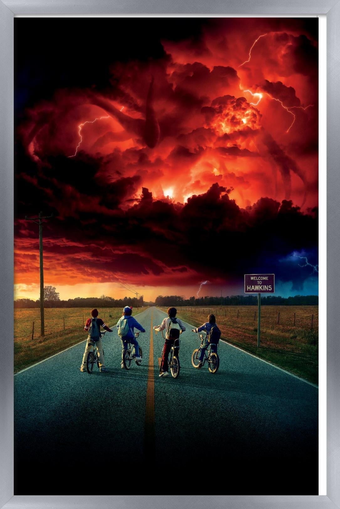 Netflix Stranger Things: Season 2 - Key Art Wall Poster, 22.375