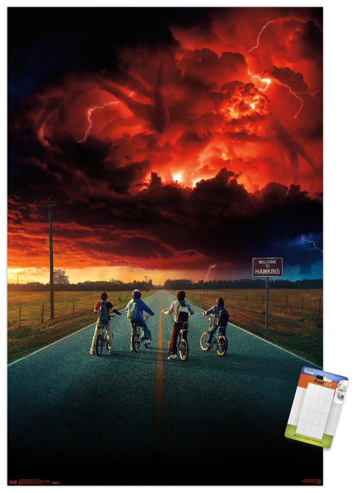 Stranger Things ポスター Stranger Things x Kyle Lambert Poster Season 5 Art – Netflix Shop