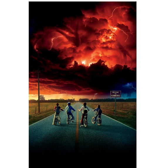 Netflix Stranger Things: Season 2 - Key Art Wall Poster, 22.375" x 34"