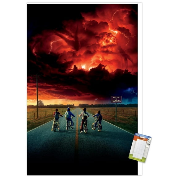 Netflix Stranger Things: Season 2 - Key Art Wall Poster, 22.375" x 34"