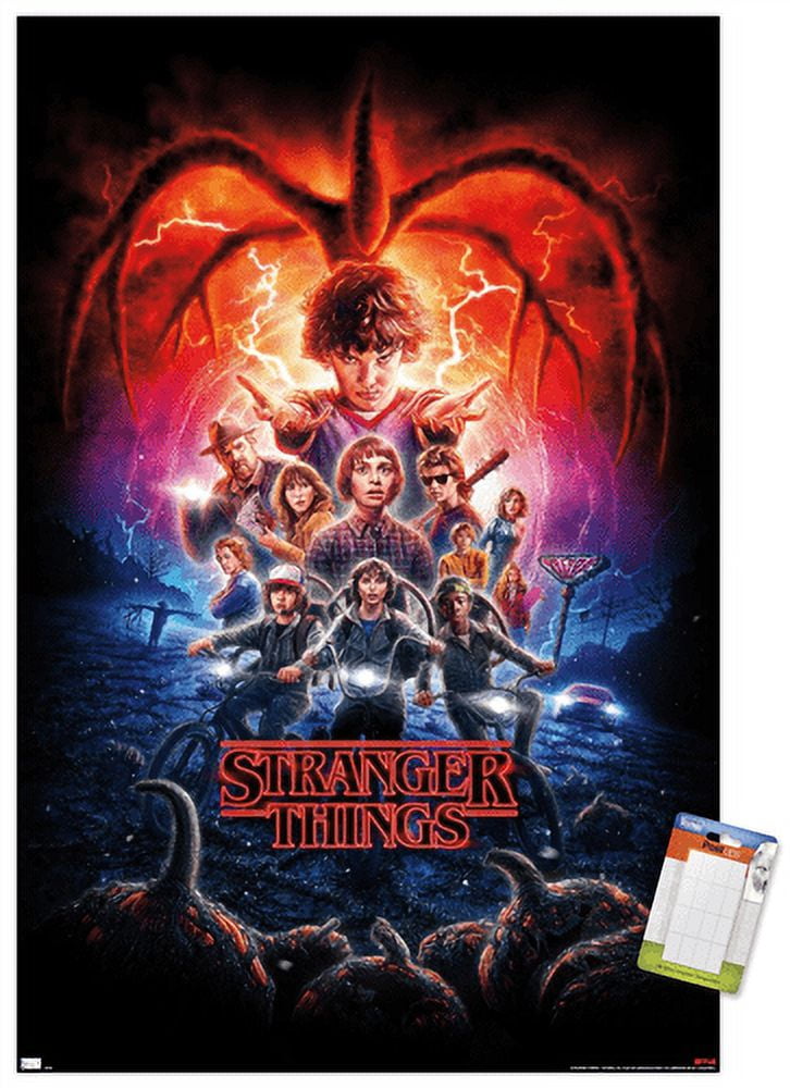 Superposter Cinema E Series - Stranger Things - Temporada 2 em Promoção na  Americanas