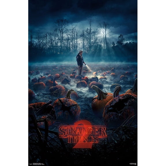 Netflix Stranger Things: Season 2 - Pumpkins Wall Poster, 22.375" x 34"