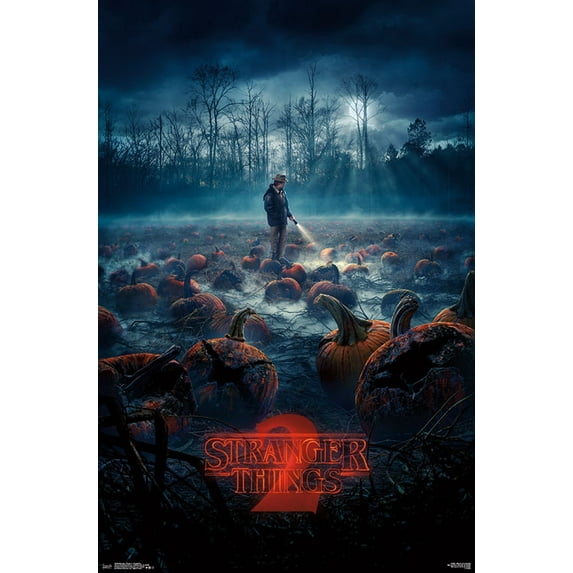 Netflix Stranger Things: Season 2 - Pumpkins Wall Poster, 22.375" x 34"