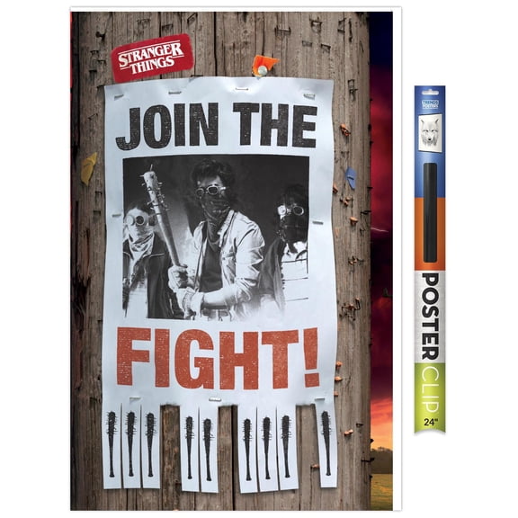 Netflix Stranger Things: Season 2 - The Fight Wall Poster, 22.375" x 34"