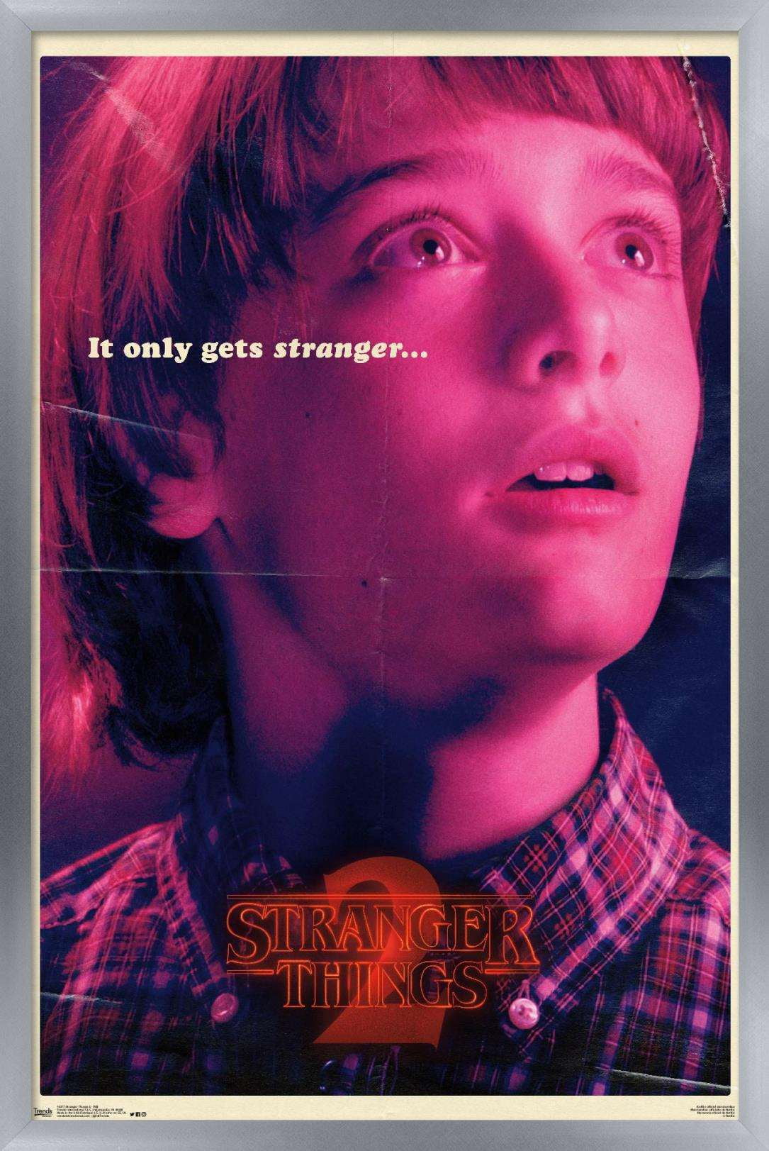 Netflix Stranger Things: Season 2 - Will Wall Poster, 14.725" x 22.375", Framed