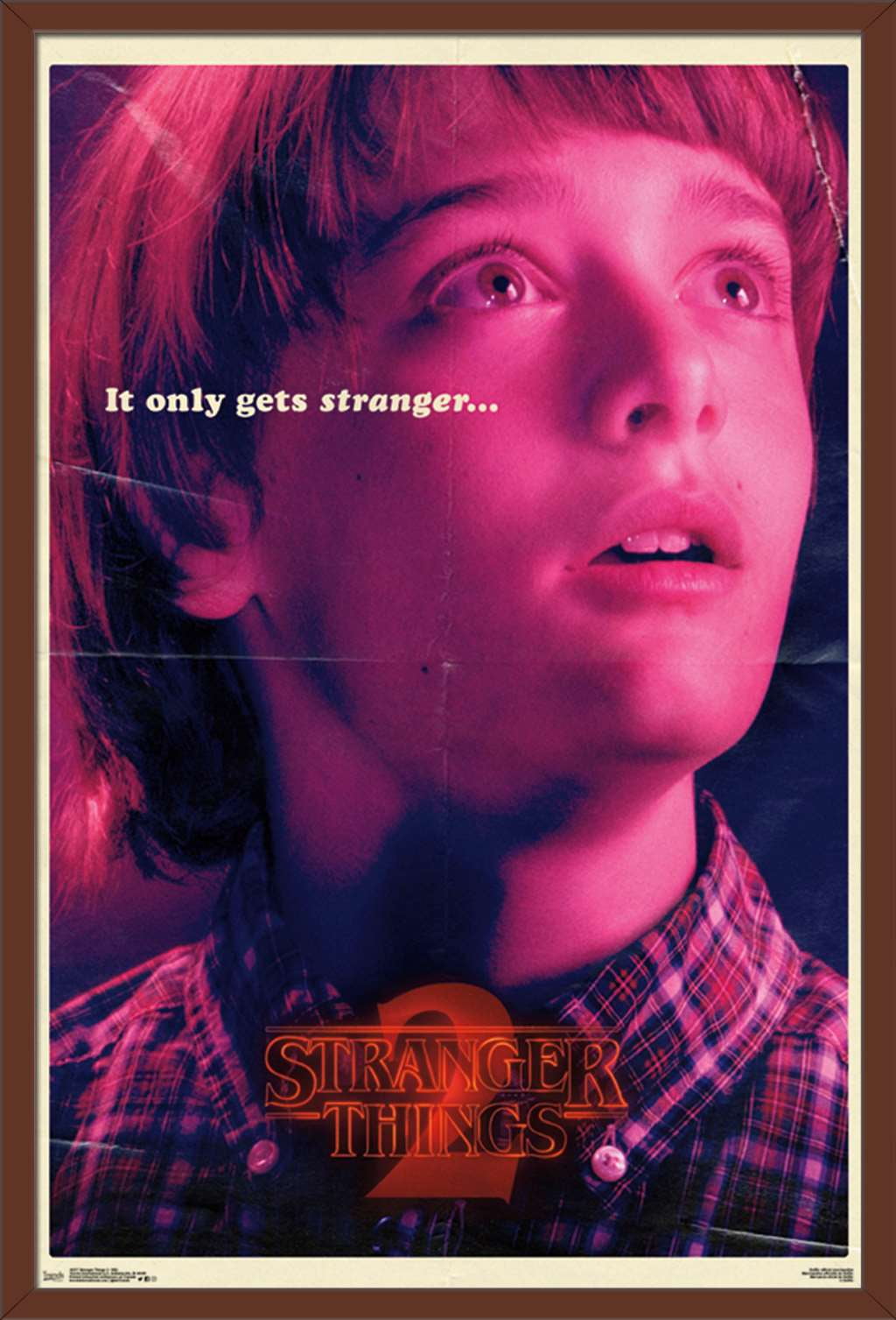 Will Byers Stranger Things Digital Portrait Poster for Sale by