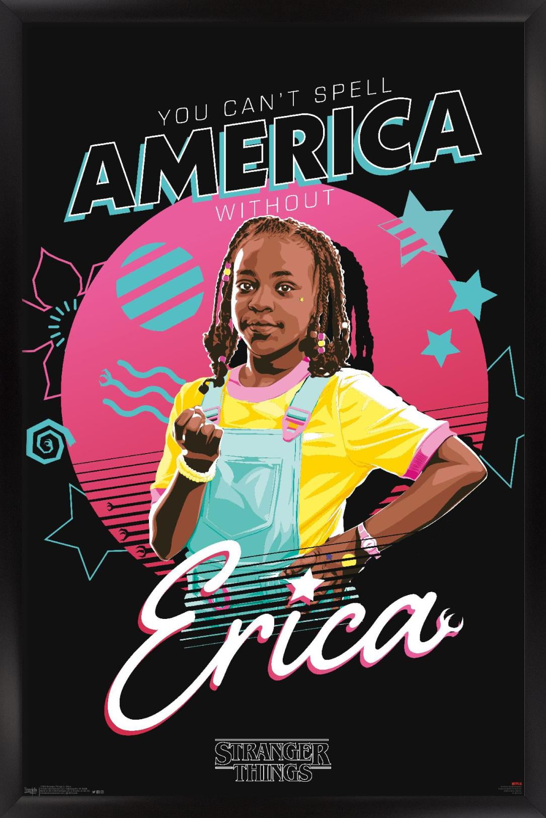 Netflix Stranger Things: Season 3 - Erica Wall Poster, 14.725" x 22.375