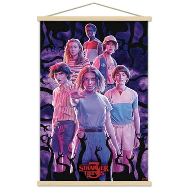 Netflix Stranger Things: Season 3 - Group Wall Poster with Magnetic Frame, 22.375" x 34"