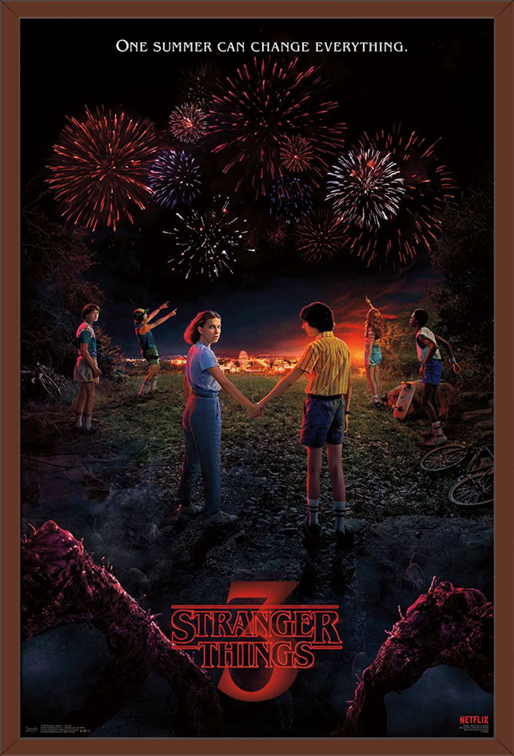 Netflix Stranger Things: Season 3 - Key Art Wall Poster, 22.375