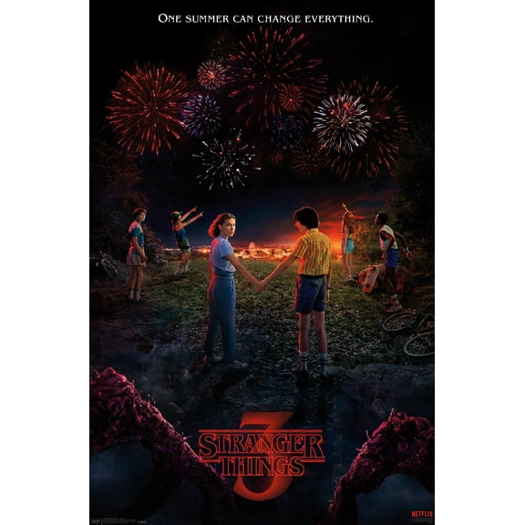 Netflix Stranger Things: Season 3 - Key Art Wall Poster, 22.375" x 34"