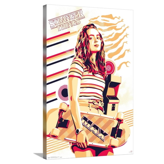 Netflix Stranger Things: Season 3 - Max Canvas Wall Poster, 22.375" x 34"
