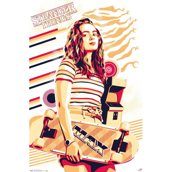 Netflix Stranger Things: Season 3 - Max Wall Poster, 14.725" x 22.375"