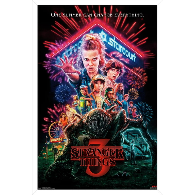 Stranger Things ポスター Netflix Stranger Things: Season 3 - One Sheet Wall Poster, 22.375