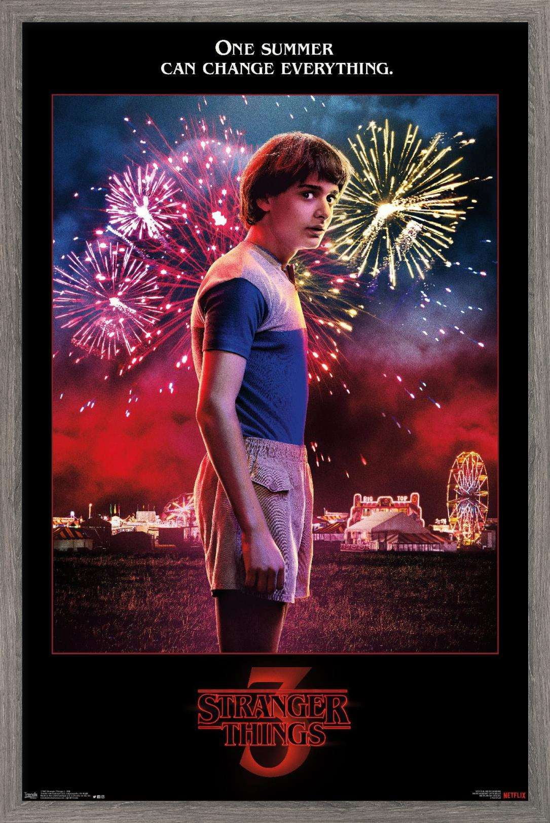 Netflix Stranger Things: Season 3 - Will Wall Poster, 22.375" x 34", Framed