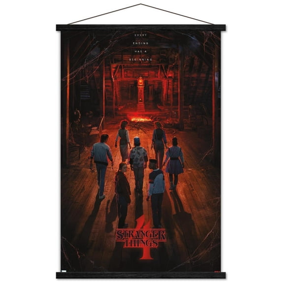 Netflix Stranger Things: Season 4 - Creel House Teaser 22.37" x 34" Poster, by Trends International