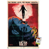 Netflix Stranger Things: Season 4 - Dear Billy Wall Poster with Pushpins, 22.375" x 34"