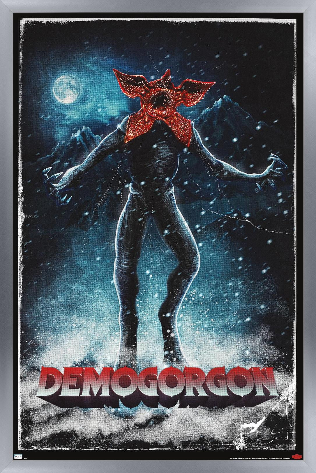 Netflix Stranger Things: Season 4 - Demogorgon Wall Poster, 14.725" x 22.375" Framed