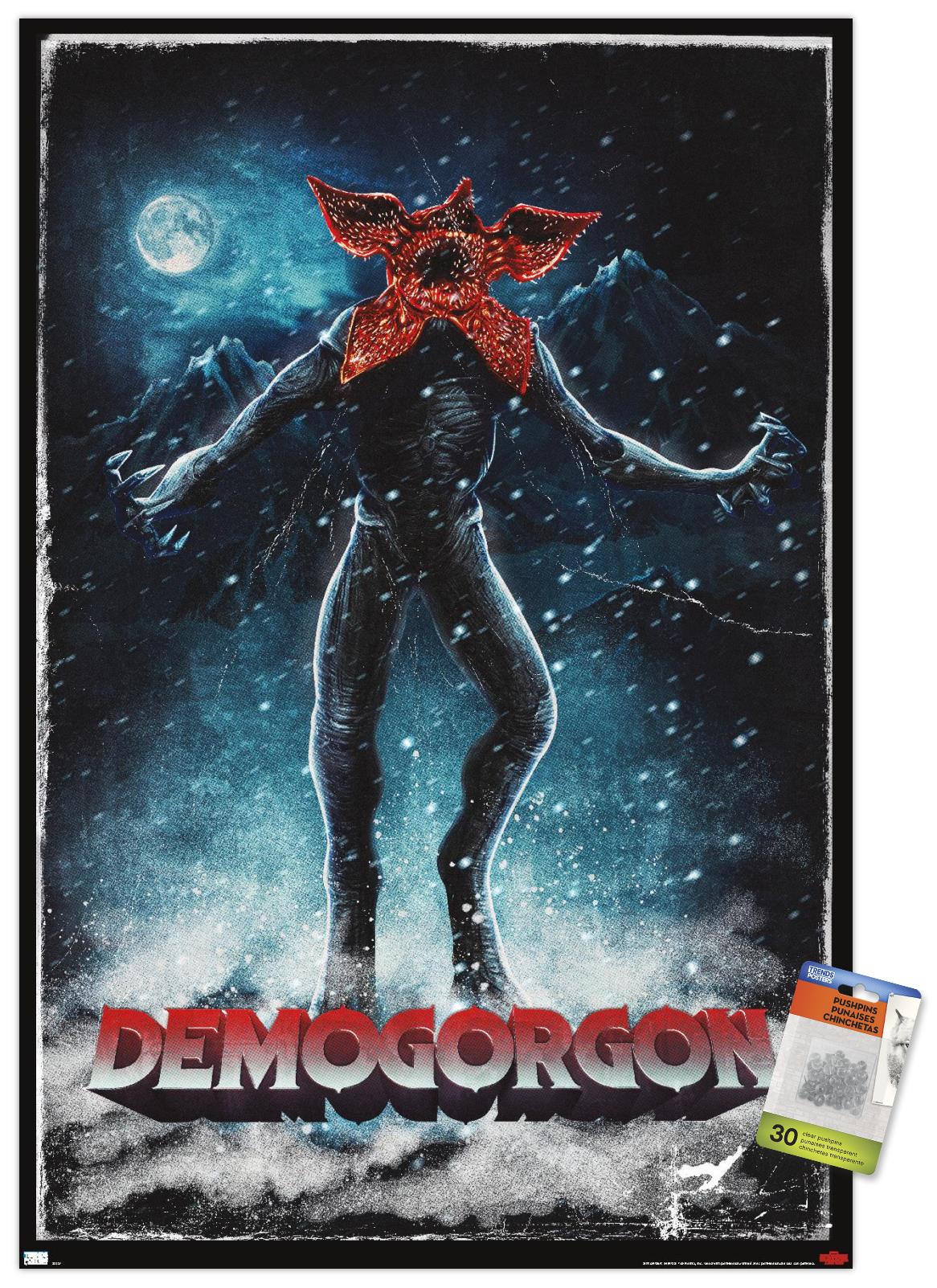 ネットフリックス Stranger Things ホラー Demogorgon Amazon.com: Netflix Stranger Things - Demogorgon Live Wall Poster